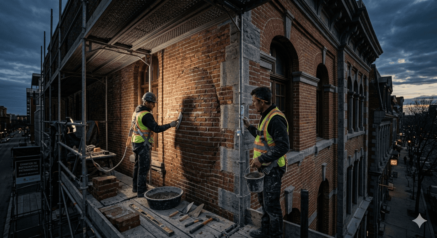 Réparation de ventre-de-bœuf